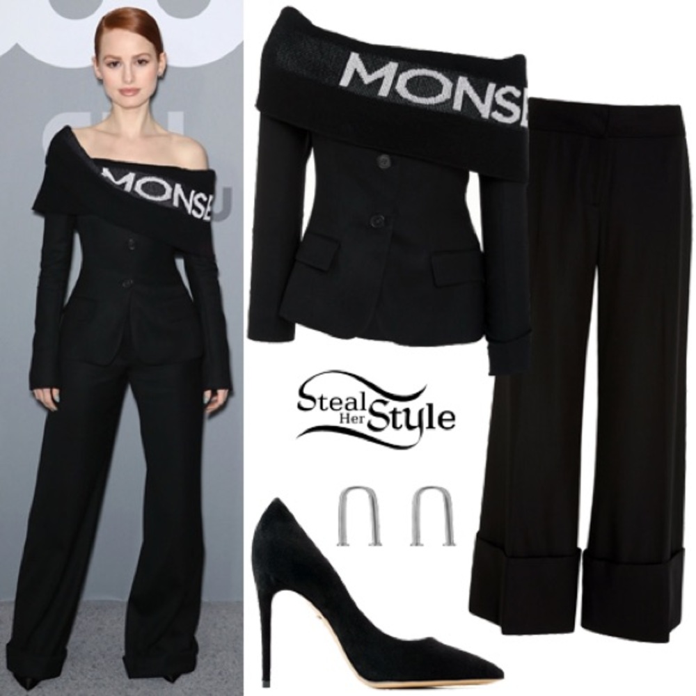 Black Off-Shoulder Jumpsuit
